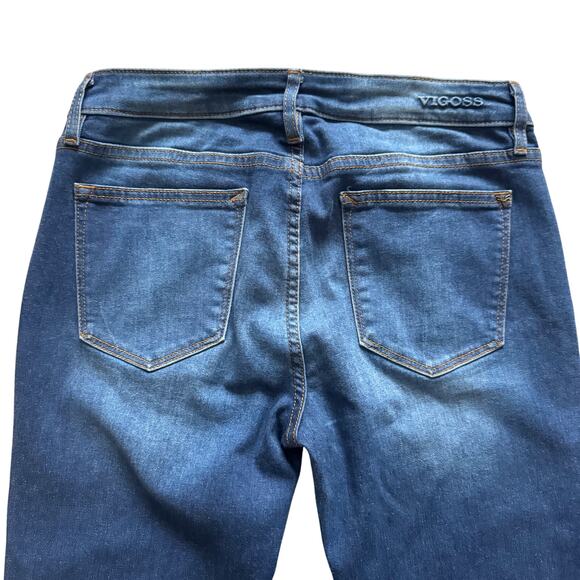 Vigoss Jagger Boot Cut Jeans Women's Sz 27 Blue Retro Cowgirl Western Country - Picture 13 of 14